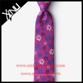 Corbata flaca para hombre de seda importada floral estilo coreano